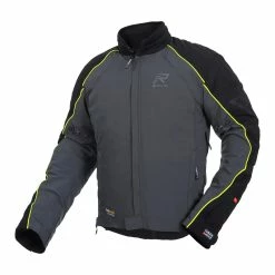 Cheap ???? Textile Rukka Comfo-r Jacket Anthracite Yellow ✔️