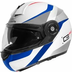 Outlet ???? Fiber Schuberth C3 Pro Sestante Modular Helmet Blue ????