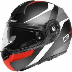 Promo ???? Fiber Schuberth C3 Pro Sestante Modular Helmet Red ⭐