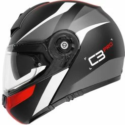 Promo ???? Fiber Schuberth C3 Pro Sestante Modular Helmet Red ⭐ -Rukka Shop schuberth c3pro sestante rosso 3