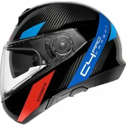 Promo ???? Fiber Schuberth C4 Pro Carbon 3k Avio Helmet Blue ✔️