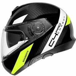 Flash Sale ⌛ Fiber Schuberth C4 Pro Carbon 3k Avio Helmet Yellow ????