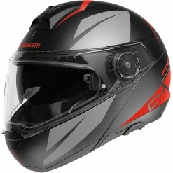 Best Sale ✨ Fiber Schuberth C4 Pro Merak Modular Helmet Red ????