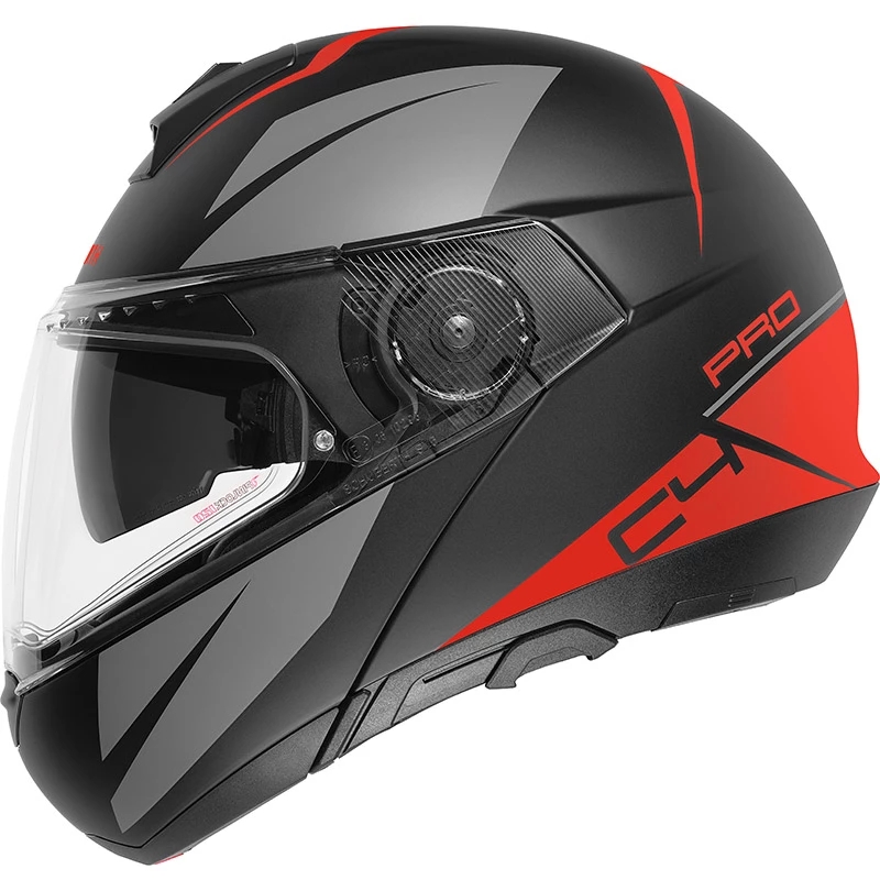 Best Sale ✨ Fiber Schuberth C4 Pro Merak Modular Helmet Red ???? 3 Best Sale ✨ Fiber Schuberth C4 Pro Merak Modular Helmet Red ???? - Image 3