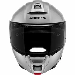 Best deal ???? Fiber Schuberth C5 Modular Helmet Glossy Silver ⭐ -Rukka Shop schuberth c5 glossy silver 5