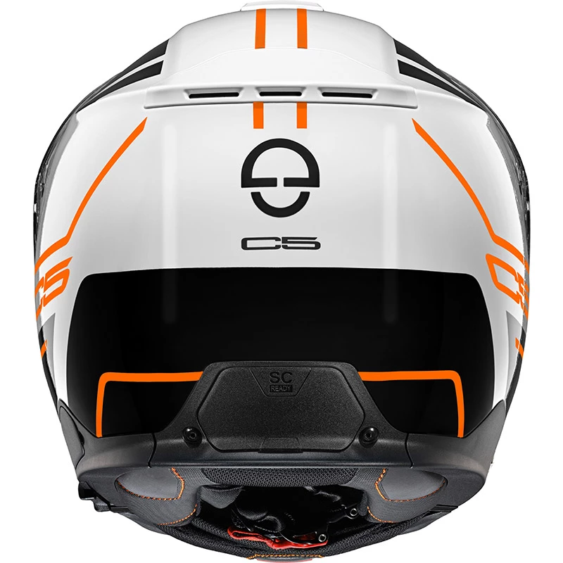 Top 10 ???? Fiber Schuberth C5 Master Modular Helmet Orange ???? 4 Top 10 ???? Fiber Schuberth C5 Master Modular Helmet Orange ???? - Image 4