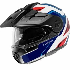 Cheap ???? Fiber Schuberth E1 Adventure Endurance Helmet Blue ????