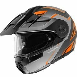 Flash Sale ???? Fiber Schuberth E1 Adventure Endurance Helmet Orange ????