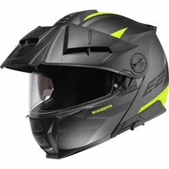 Discount ❤️ Fiber Schuberth E2 Defender Modular Helmet Yellow ✨