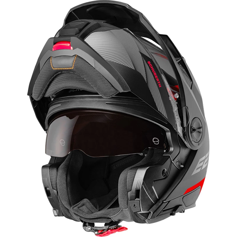 Coupon ???? Fiber Schuberth E2 Defender Modular Helmet Red ???? 2 Coupon ???? Fiber Schuberth E2 Defender Modular Helmet Red ???? - Image 2