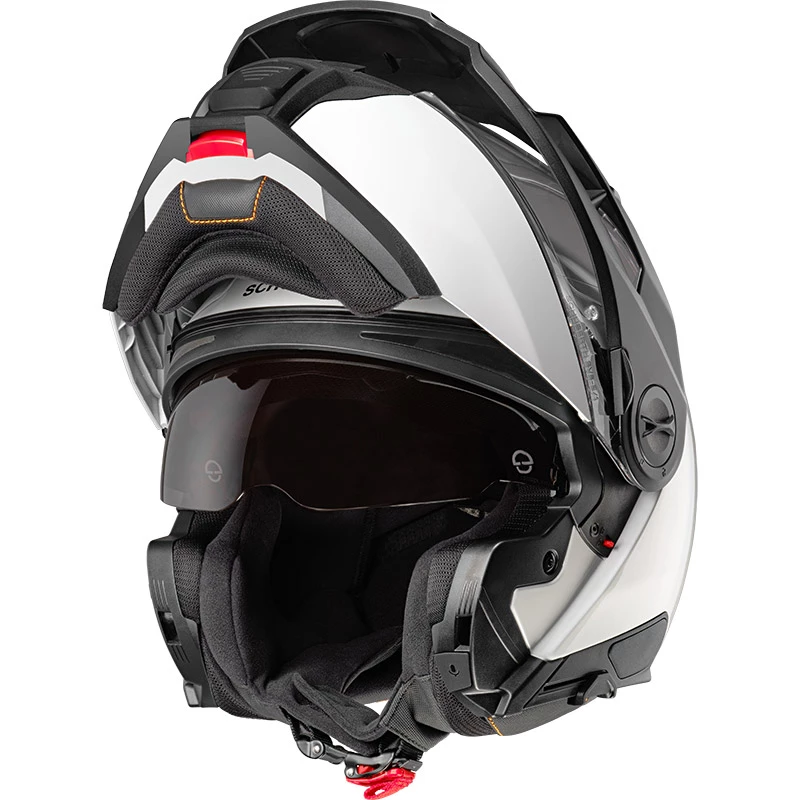 Discount ???? Fiber Schuberth E2 Modular Helmet White ???? 2 Discount ???? Fiber Schuberth E2 Modular Helmet White ???? - Image 2