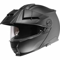New ???? Fiber Schuberth E2 Modular Helmet Black Matt ????